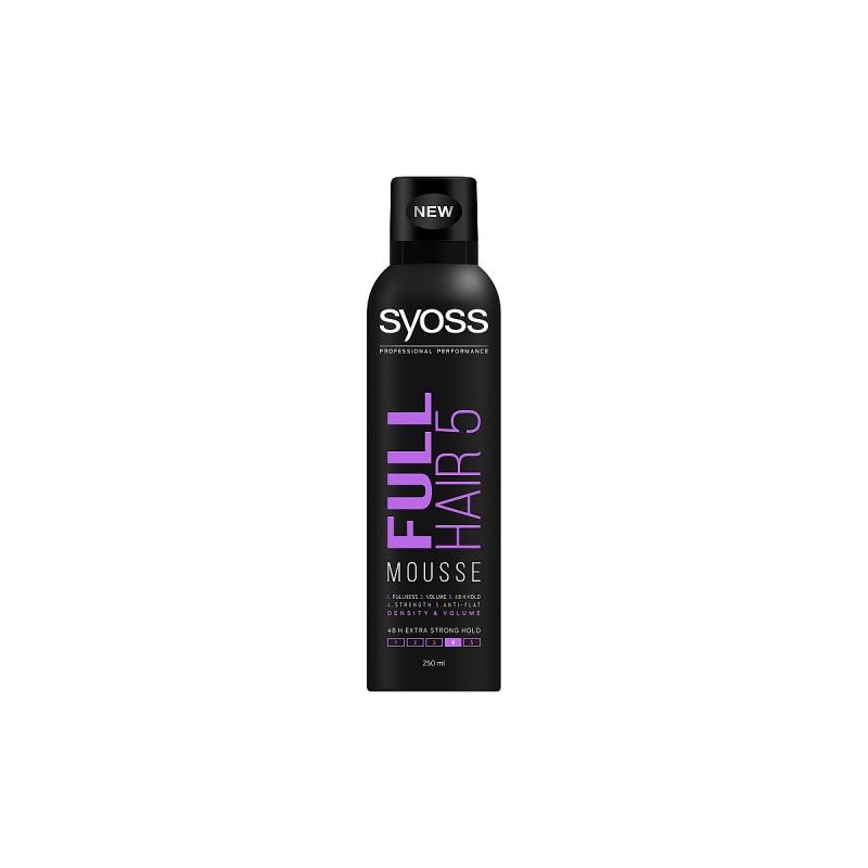 Full Hair 5 Mousse pianka do włosów Extra Strong 250ml Full Hair 5 Mousse pianka do włosów Extra Strong 250ml