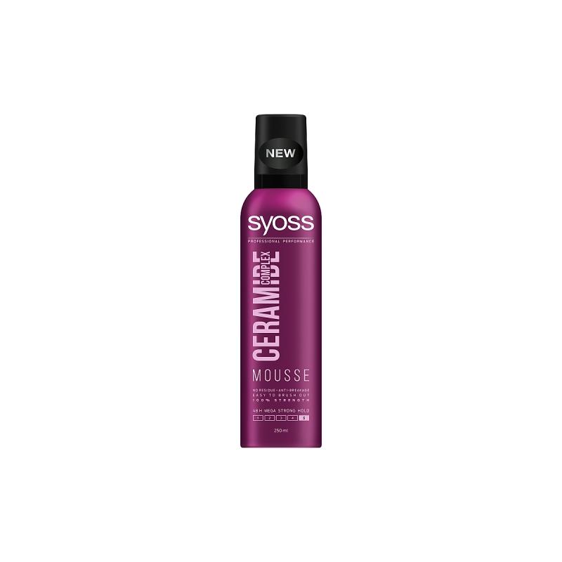 Ceramide Complex Mousse pianka do włosów osłabionych Mega Strong 250ml Ceramide Complex Mousse pianka do włosów osłabionych Mega Strong 250ml