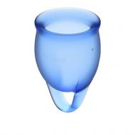 Feel Confident Menstrual Cup Set Dark Blue