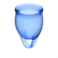 Feel Confident Menstrual Cup Set Dark Blue