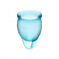 Feel Confident Menstrual Cup Set Light Blue
