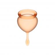 Feel Good Menstrual Cup Set Orange