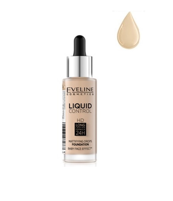 Liquid Control HD podkład do twarzy z dropperem 015 Light Vanilla 32ml