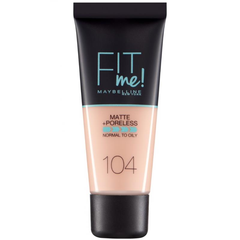 Fit Me Foundation matujący podkład do twarzy 104 Soft Ivory 30ml Fit Me Foundation matujący podkład do twarzy 104 Soft Ivory 30ml