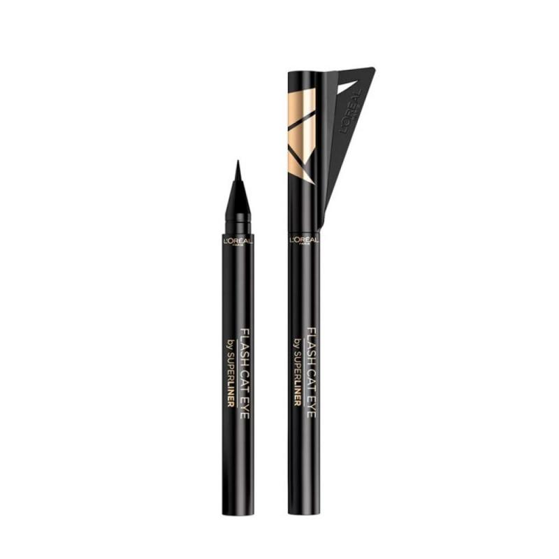 Flash Cat Eye Superliner eyeliner w pisaku 01 Black Flash Cat Eye Superliner eyeliner w pisaku 01 Black